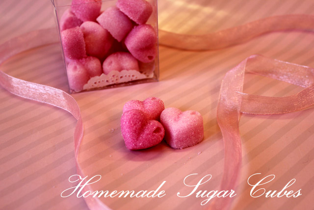 Preciously Me blog : DIY / Homemade Sugar Cubes