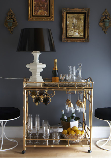 Preciously Me blog : Bar Cart Obsession