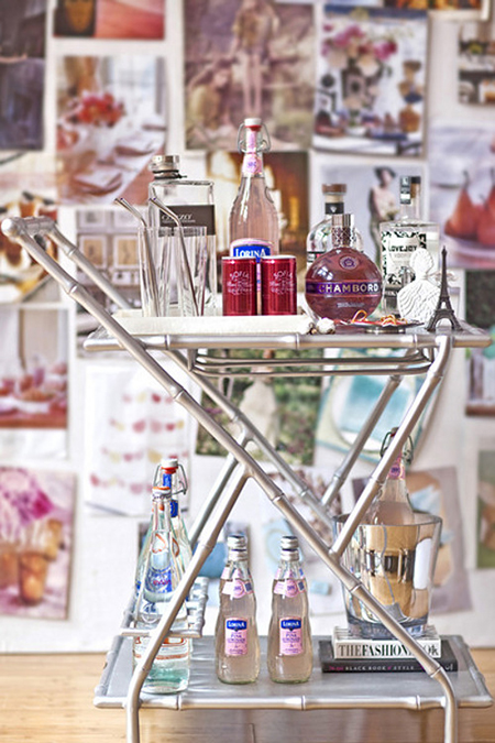 Preciously Me blog : Bar Cart Obsession