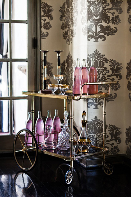 Preciously Me blog : Bar Cart Obsession