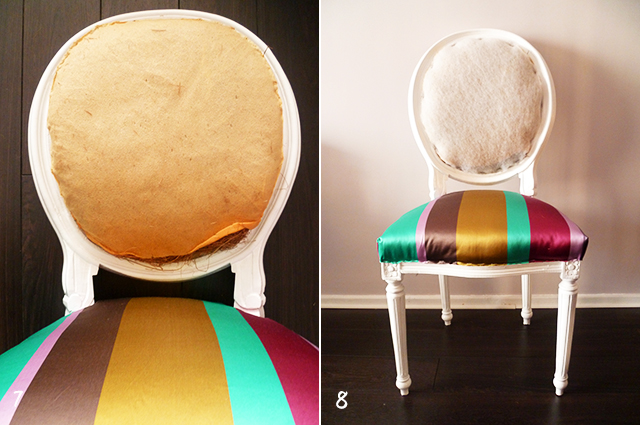 Preciously Me blog : DIY - Reupholster a Chair