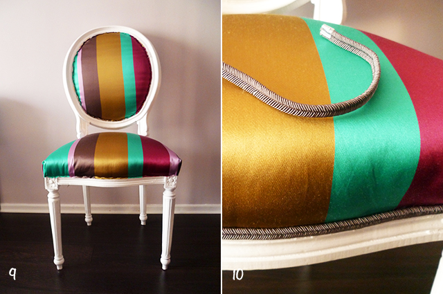 Preciously Me blog : DIY - Reupholster a Chair