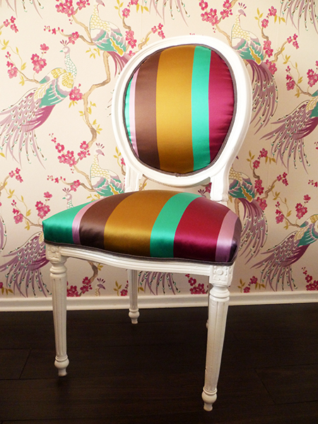 Preciously Me blog : DIY - Reupholster a Chair