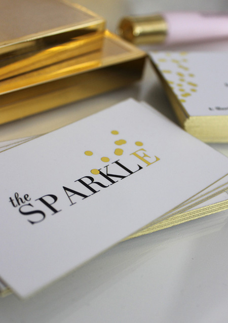 Preciously Me blog : The Sparkle business cards