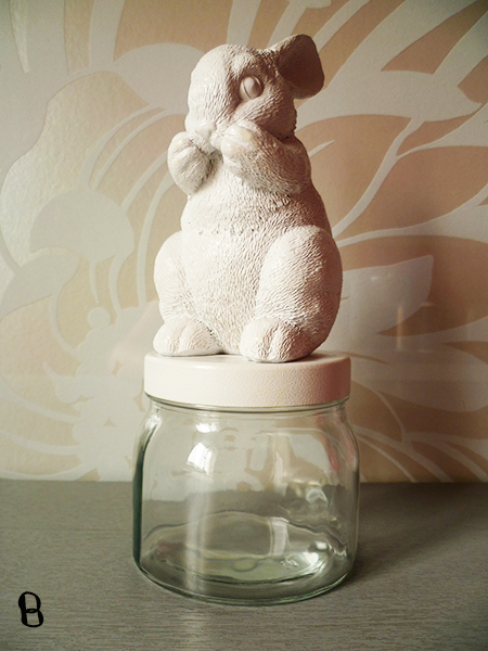 Preciously Me blog : DIY Little Bunny Jar