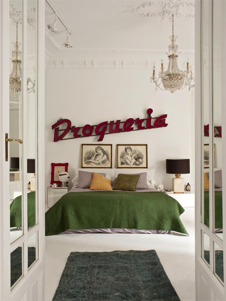 Preciously Me blog : Maria Llado - Piso en la calle Fortuny, Madrid