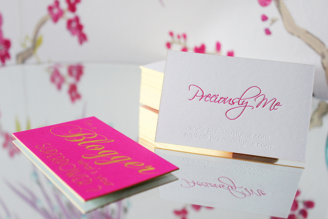 Preciously Me blog : My Precious Business Cards