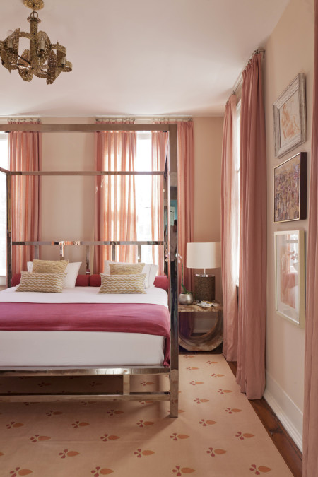 Preciously Me blog : Currently obsessed - Silver Four Poster Bed