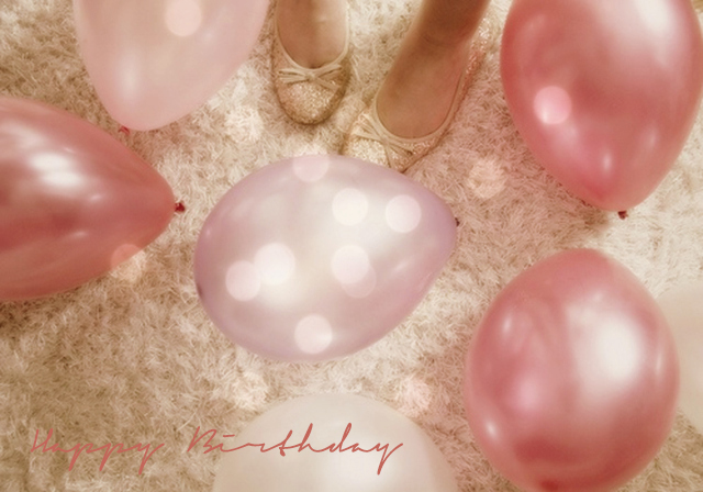 Preciously Me blog : Happy Birthday - Balloons and Sparkles