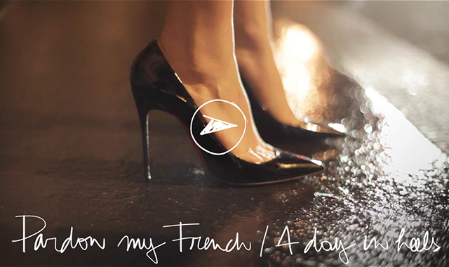 Preciously Me blog : Garance Doré - pardon my french, A day in heels