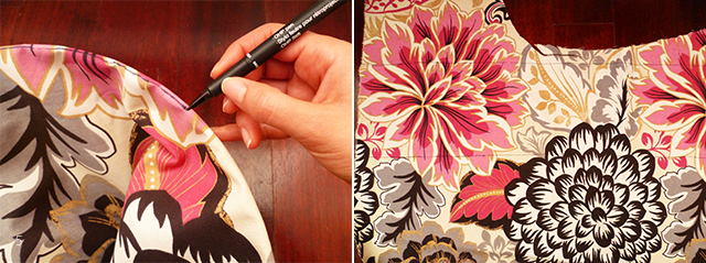 Preciously Me blog : DIY - Lampshade Cover