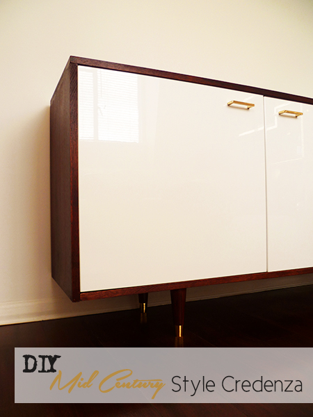 Preciously Me blog : DIY - Ikea Mid Century Style Credenza