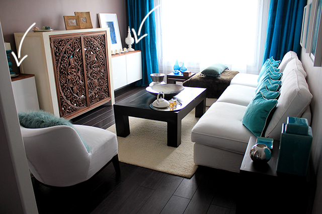 Preciously Me blog : DIY - Ikea Mid Century Style Credenza