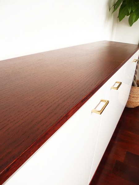 Preciously Me blog : DIY - Ikea Mid Century Style Credenza
