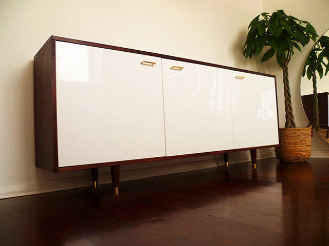 Preciously Me blog : DIY - Ikea Mid Century Style Credenza
