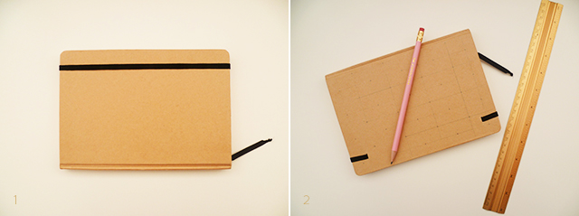 Preciously Me blog : DIY - Gold Polka Dot Journal