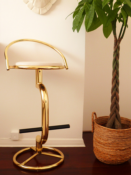 Preciously Me blog : DIY - Reupholster a Vintage Bar Stool