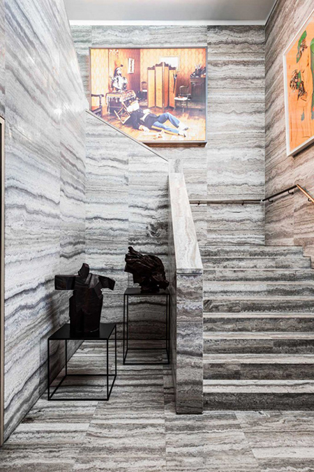 Preciously Me blog : Travertine walls - Duddell's Hong Kong