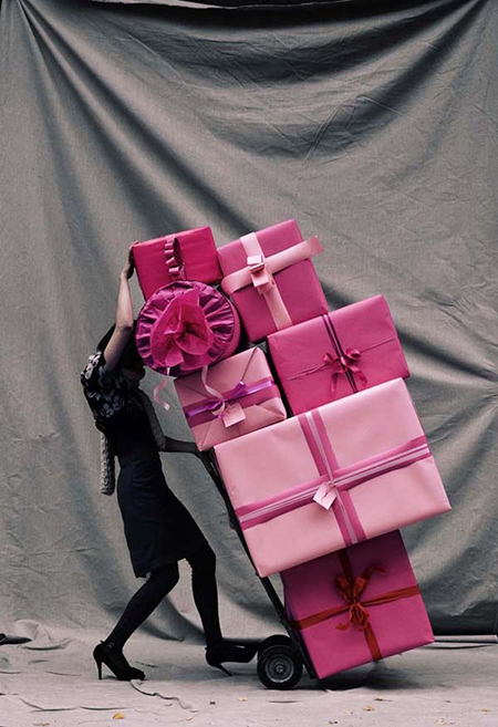 Preciously Me blog : Pretty pink packages