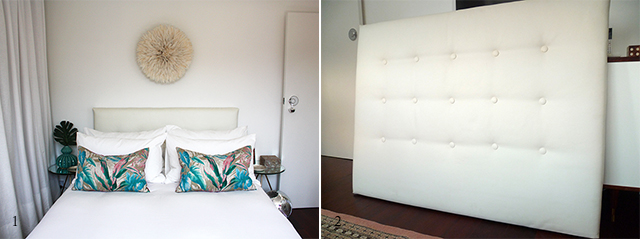 Preciously Me blog : DIY - Mirror Headboard