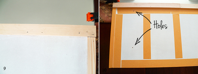 Preciously Me blog : DIY - Mirror Headboard