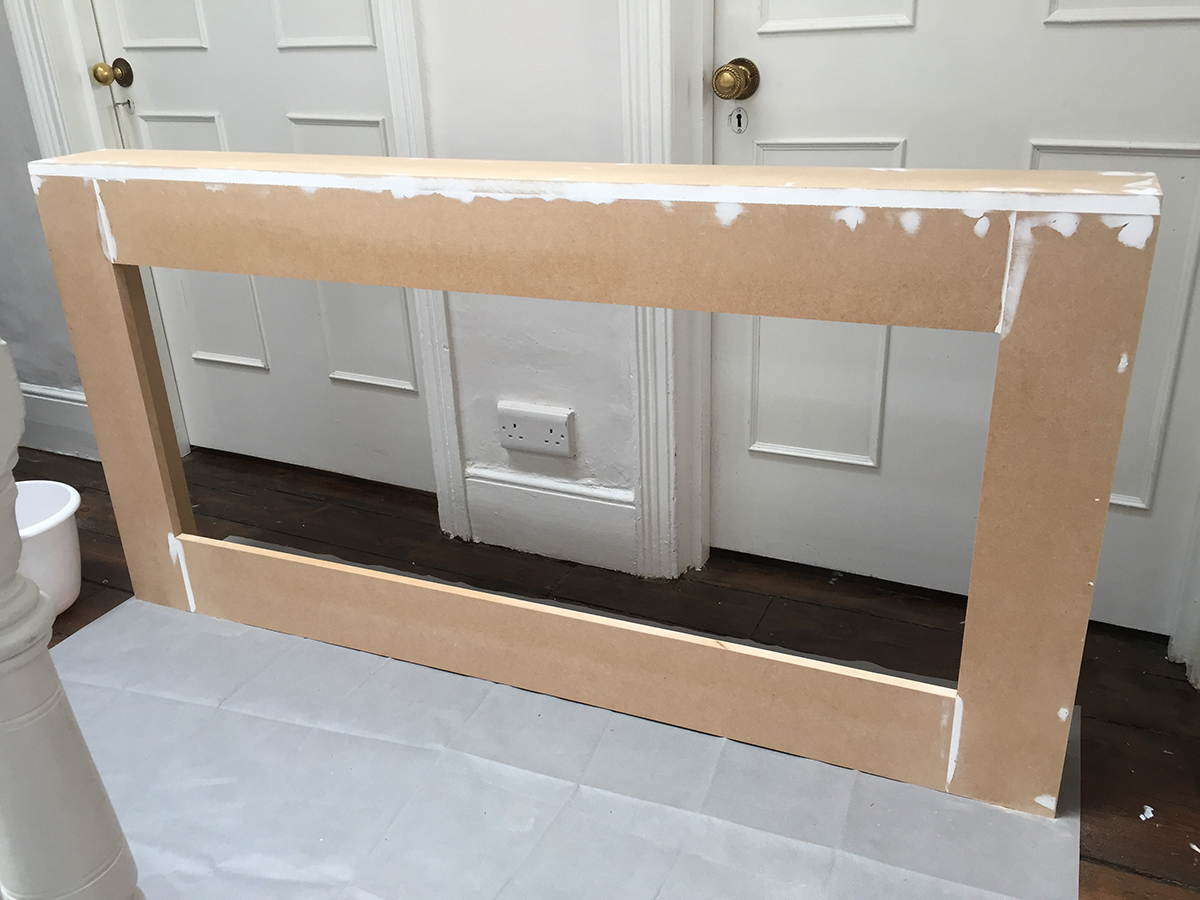 Preciously Me blog : One Room Challenge - Radiator cover