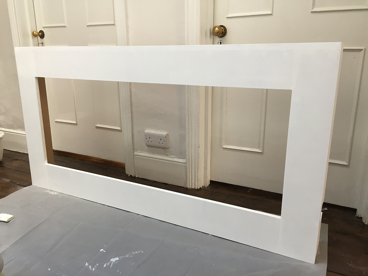 Preciously Me blog : One Room Challenge - Radiator cover