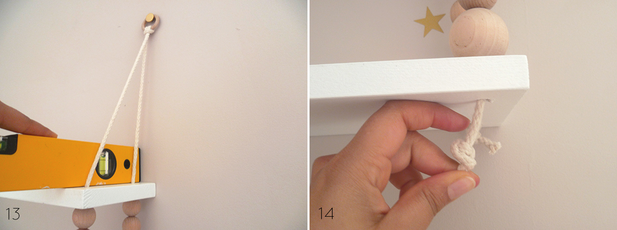 Preciously Me blog : DIY Wooden Beads Shelves