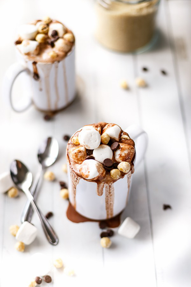  Preciously me blog : Nutella hot chocolate