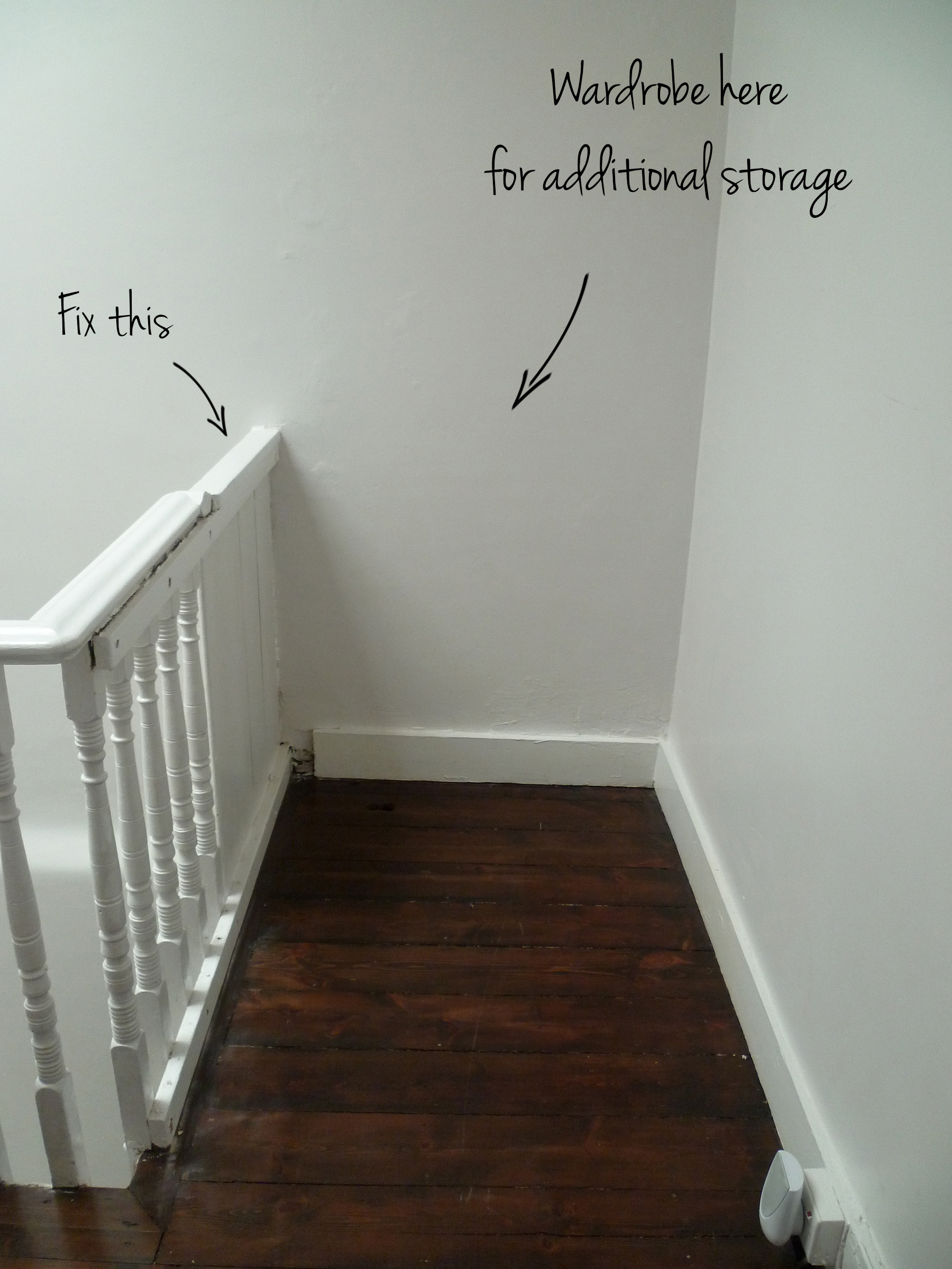 Preciously Me blog : Entry and Staircase Makeover - The plan
