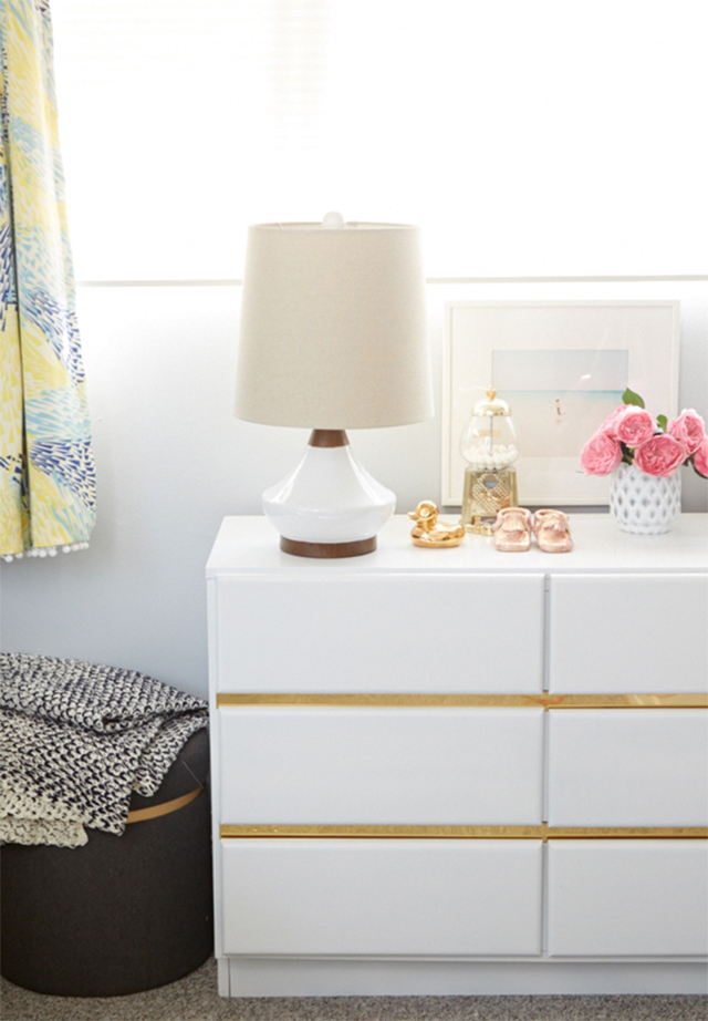 Diy Vintage Style Gold Dresser Preciously Me