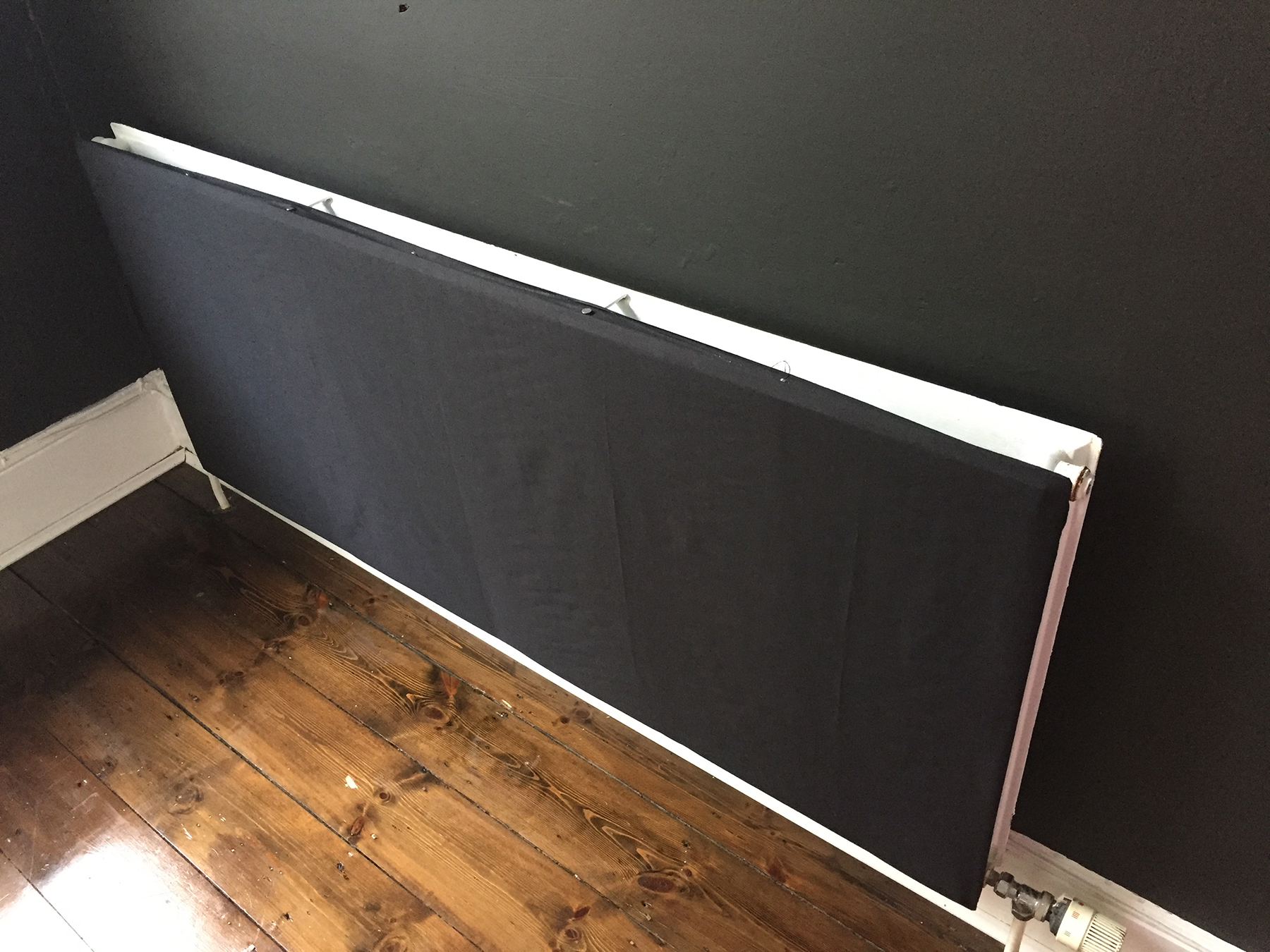 Preciously Me blog : One Room Challenge - DIY Radiator cover
