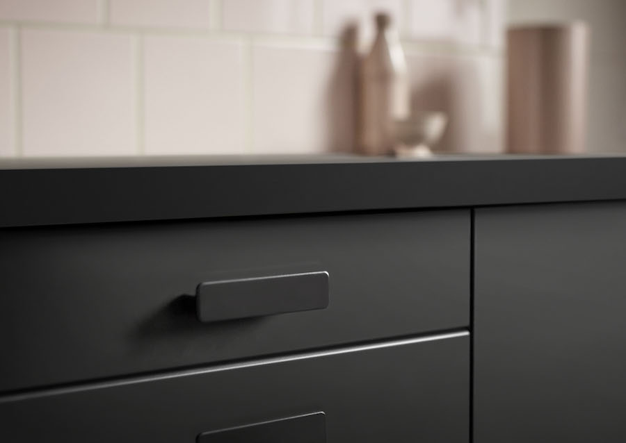 Preciously Me blog : Ikea 2017 New Collection. Kungsbacka matte black kitchen made from recycled bottles